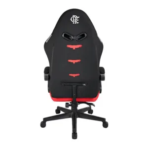 Cadeira Redragon Gamer Flamengo Nest Vermelho e Preto FL806