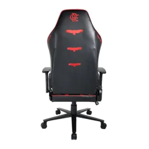 Cadeira Redragon Gamer Flamengo Victory Vermelho e Preto FL808