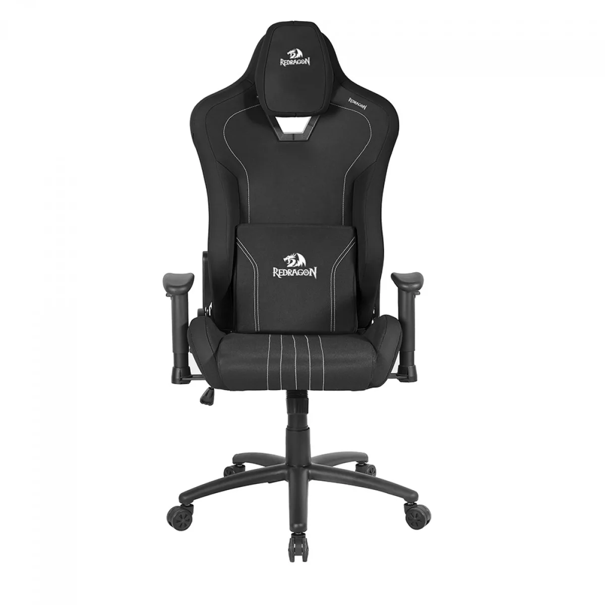 Cadeira Gamer Heth Reclinável 2D Tecido Preto C313-B - Redragon (Última peça showroom)