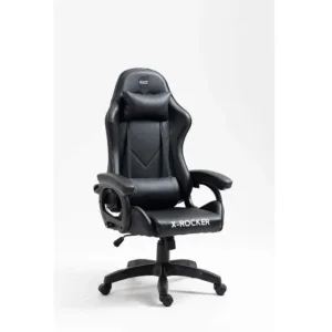 Cadeira Gamer Dazz X-Rocker Preta Reclinável 130° com Almofadas 62000151