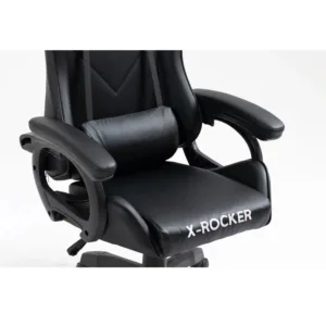 Cadeira Gamer Dazz X-Rocker Preta Reclinável 130° com Almofadas 62000151