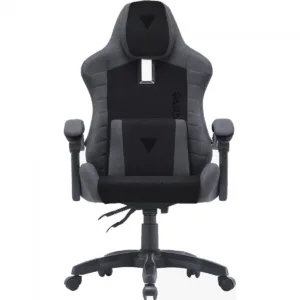 CADEIRA GAMER ZELUS E3 WEAVE L B RECLINÁVEL CINZA E PRETO SUPORTA ATÉ 120KG - GAMDIAS