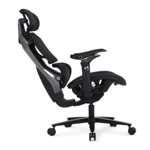 Cadeira Office DT3 Chrono Preta Ergonômica Mesh Braço 5D Reclinação 138° 13991-3