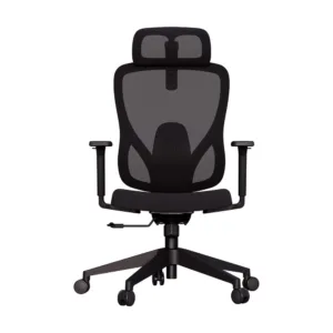 Cadeira Elements Office Sarin Até 120kg Reclinável Malha Preta 72092