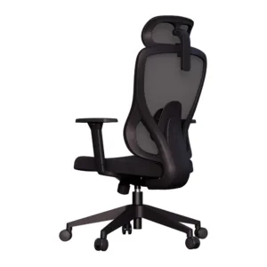 Cadeira Elements Office Sarin Até 120kg Reclinável Malha Preta 72092