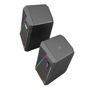 Caixa de Som Gamer Redragon Anvil RGB Stereo 2.0 GS520