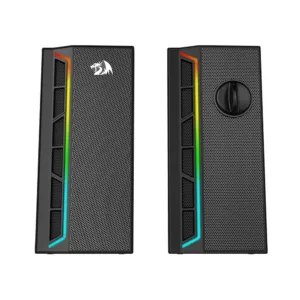 Caixa de Som Gamer Redragon Calliope GS580 RGB 10W com Iluminação RGB Preta