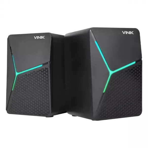 Caixa de Som Gamer Vinik Star 6W LED Rainbow 2.0 VSPKG6WST