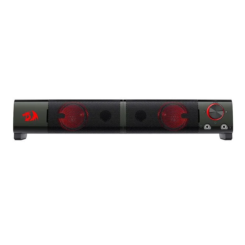 Caixa de Som Redragon Soundbar Orpheus 2.1 Led Vermelho GS550