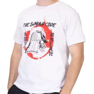 Camiseta Samurai Code G Branco 01.03.00002-2644.4G - Redragon