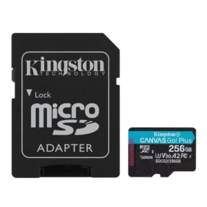 Cartão De Memoria 256GB Micro Sd Cl10 170mb/s Canvas Go Plus Sdcg3/256GB - Kingston