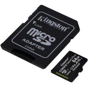 Cartão de Memória Canvas Select Plus MicroSD 64GB Classe 10 SDCS2/64GB - Kingston