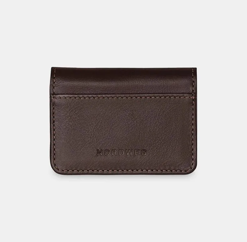 Carteira Masculina em Couro Legitimo Italiano Café NW041A.IC.CI - Nordweg
