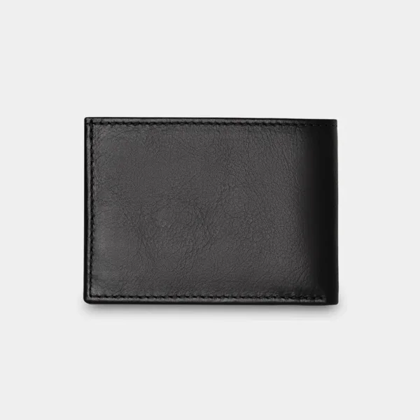 Carteira masculina em couro legitimo Italiano Preto NW038A.IP.CI - NORDWEG