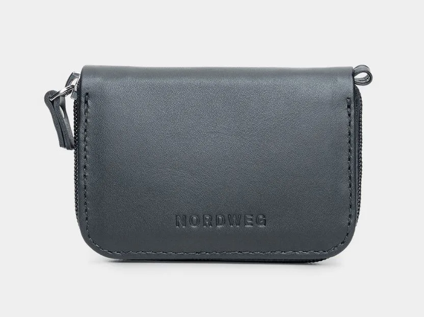 Carteira Traveler Pro em Couro Italiano Preto NW110.IP - nordweg