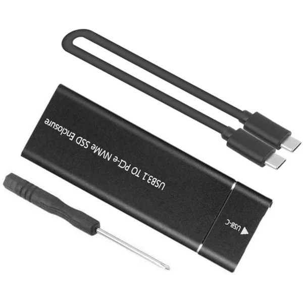 Case Adaptador F3 para SSD M.2 NGFF/NVMe USB 3.0 e USB-C CS-ADP-NGFF/NVME