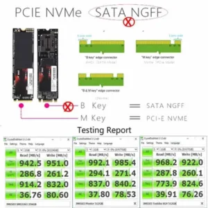 Case Adaptador F3 para SSD M.2 NGFF/NVMe USB 3.0 e USB-C CS-ADP-NGFF/NVME