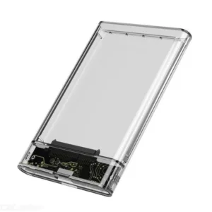 Case Externa F3 para HD SATA 2,5" USB 3.0 Type-C até 4TB Transparente CS-TY01