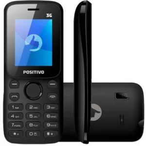 Celular P31 Tela De 1.8 Polegadas Dual Chip 3G E Câmera VGA Preto - Positivo