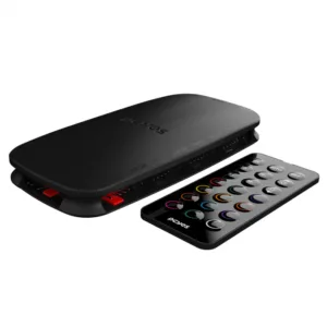 Controlador de Fan PCYes Light Core Black Vulcan 9 Portas PWM + ARGB PELC9PVBR