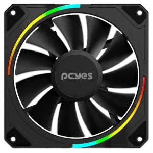 Cooler Fan Para Gabinete Sangue Frio 3 Argb Black Vulcan Reverse 120Mm Argbrvsf3Br - Pcyes