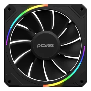 Cooler Fan Para Gabinete Sangue Frio 3 Argb Black Vulcan Reverse 120Mm Argbrvsf3Br - Pcyes