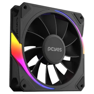 Cooler Fan Para Gabinete Sangue Frio 3 Argb Black Vulcan Reverse 120Mm Argbrvsf3Br - Pcyes