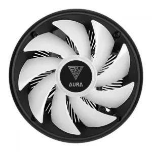 Cooler para Processador Gamdias Aura GA1 LED Azul e Vermelho 120mm Intel Preto