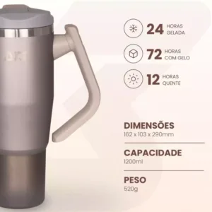Copo DT3 Freeze Cor:Lunar Silver 14453-7 - DT3