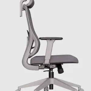 Cadeira Elements Office Sarin Até 120kg Reclinável Malha Grey 72093