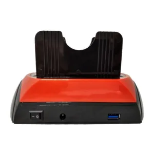 Dock Station F3 JC-DOC876U3 USB 3.0 para 2 HDs/SSDs SATA 2.5" e 3.5"