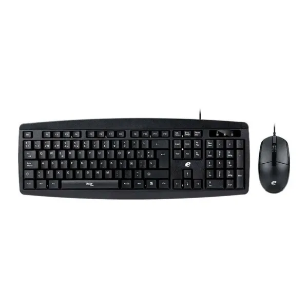 Kit Teclado e Mouse Acer EAK030 ABNT2 Preto