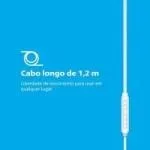 Fone de Ouvido Philips TAE2146 Branco 86818
