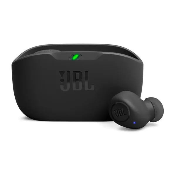 Fone de Ouvido JBL Wave Buds 2 Cancelamento de Ruído Bluetooth 5.3 Preto JBLWBUDS2BLK
