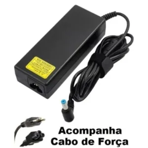 Fonte Carregador para Notebook F3 AC-02 19V 4,74A Plug 5.5x1.7mm