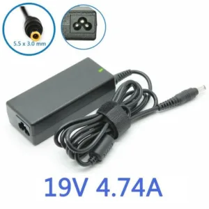 Fonte Carregador para Notebook F3 SA-02 90W 19V 4,74A Plug 5.5x3.0mm