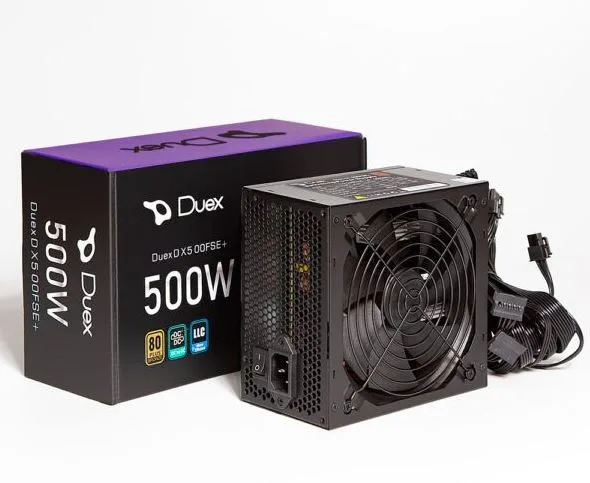 Fonte Duex ATX 500W DX 500FSE+PFC Ativo 80 Plus Bronze