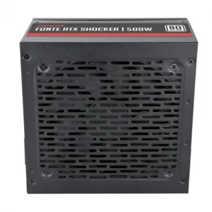 Fonte ATX PCYES Shocker PF500SHW 500W 80 Plus White PFC Ativo