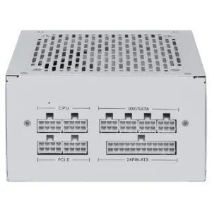 Fonte ATX PCYES Shocker FM600WWG White Ghost 600W Full Modular 80 Plus White PFC Ativo