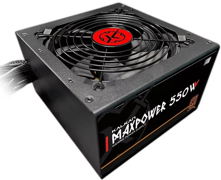 Fonte ATX Kalkan 550W Maxpower (PFC Ativo 80 Plus Bronze) MP-0650W-B