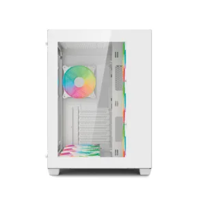 Gabinete C3Tech Aquarius MT-G910WH Sem Fonte Gaming
