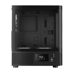 Gabinete Gamer Gamdias Atlas E2 CG Digital Mid Tower com Vidro Temperado e 3 Fans Preto Atlas E2 CG