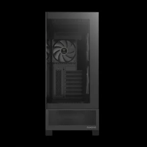Gabinete Gamer Gamdias Atlas M1 Mid Tower ATX Vidro Temperado Preto com 3 Fans ARGB Sem Fonte