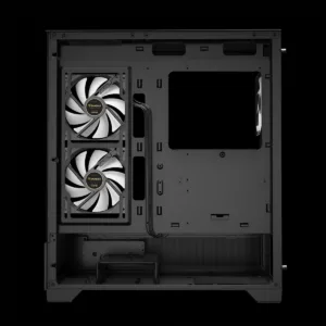 Gabinete Gamer Gamdias Atlas M1 Mid Tower ATX Vidro Temperado Preto com 3 Fans ARGB Sem Fonte