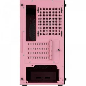 Gabinete Gamer Aerocool ATX Trinity Mini V1 Lateral em Vidro Temperado Rosa