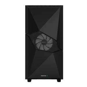 Gabinete DeepCool Gamer Cyclops Mid-Tower Lateral de Vidro Com 1 Fan Preto R-BKAAE1-C-1
