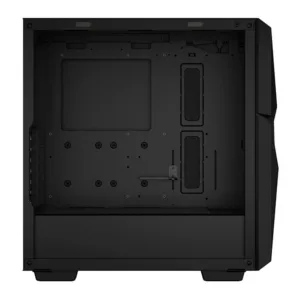 Gabinete DeepCool Gamer Cyclops Mid-Tower Lateral de Vidro Com 1 Fan Preto R-BKAAE1-C-1