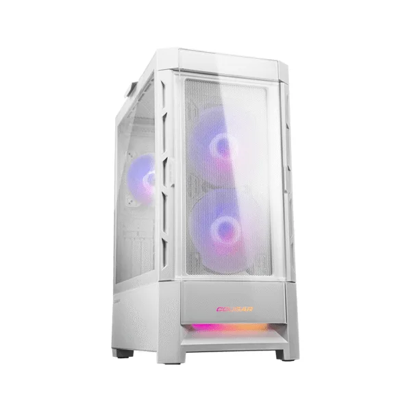 Gabinete Gamer Cougar Duoface ATX RGB White 385zd10.0003