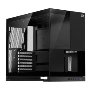 Gabinete Gamer Eternal Mid-Tower Lateral de Vidro Preto CA-612B - Redragon