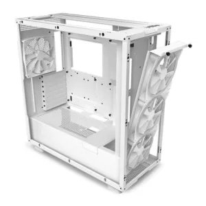 Gabinete Gamer NZXT H7 Elite RGB Mid Tower com Lateral em Vidro e 4 Ventoinhas Branco CM-H71EW-01